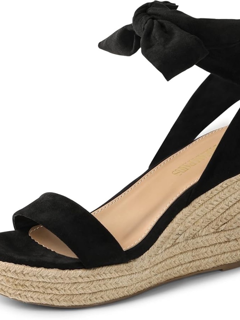 DREAM PAIRS Womens Open Toe Espadrilles Wedges Ankle Strap Platform Sandals